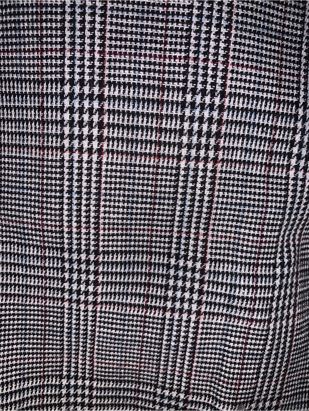 Gray Plaid Women’s Dress Pants - Picture 7 of 8